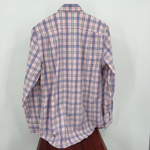 Southern Tide Men's Intercoastal Plaid Button-Down Shirt Size S Small Nylon/Span - Picture 3 of 5